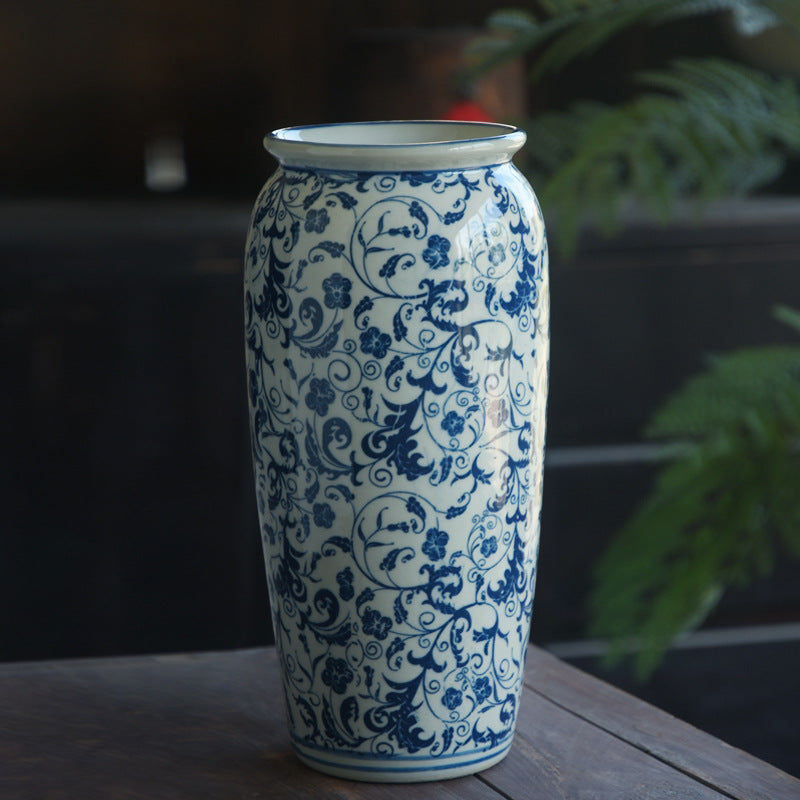 Ceramic flower arrangement vase