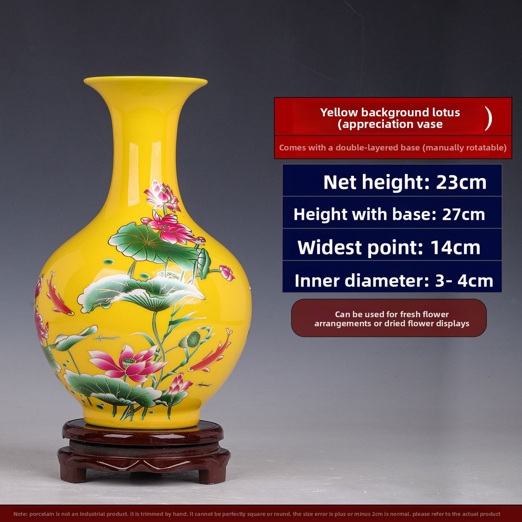 Jingdezhen ceramic vase decorations