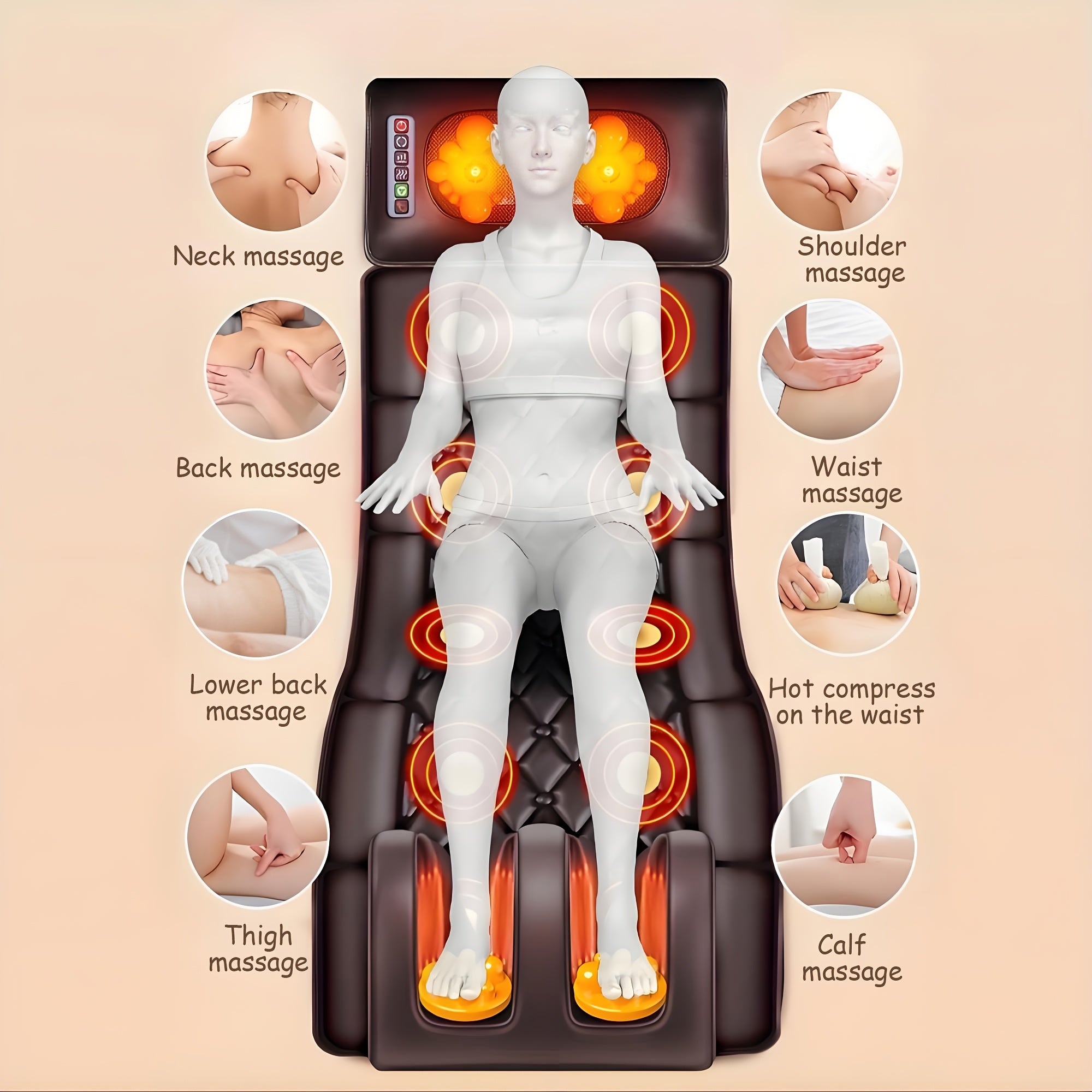 Belvania™ Full Body Massage Pad