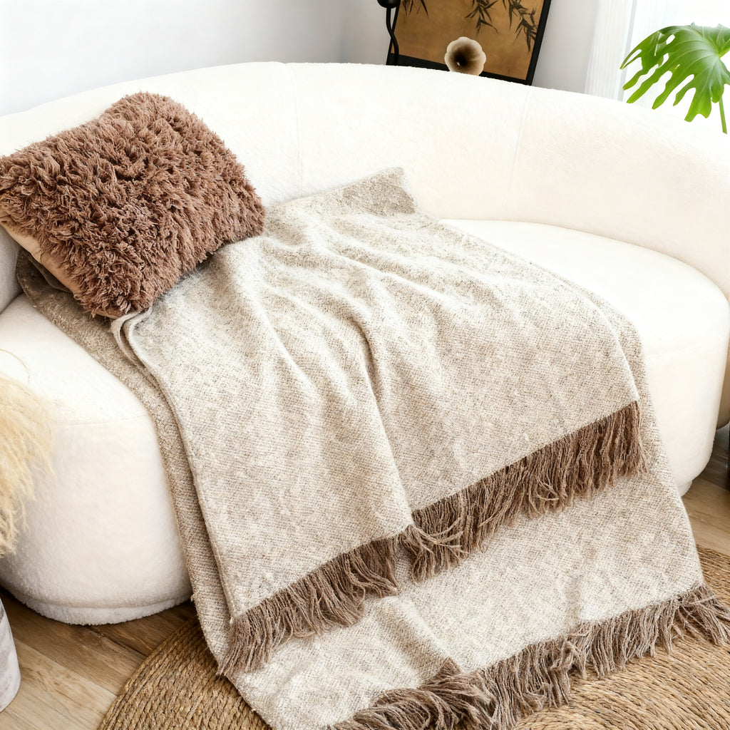 #3 Montclay Plaid Throw Blanket