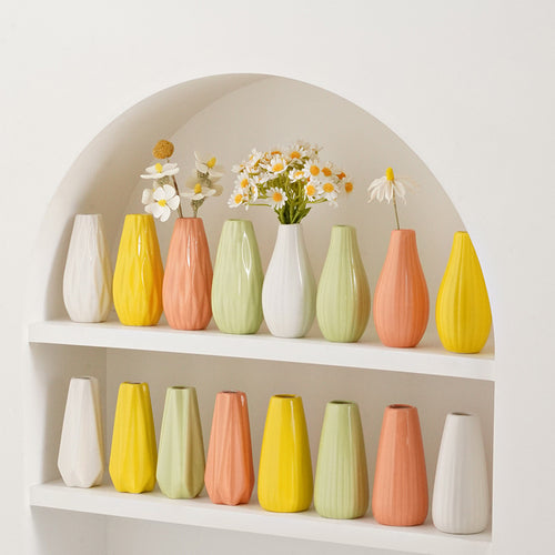 #2 Unglazed Ceramic Vases