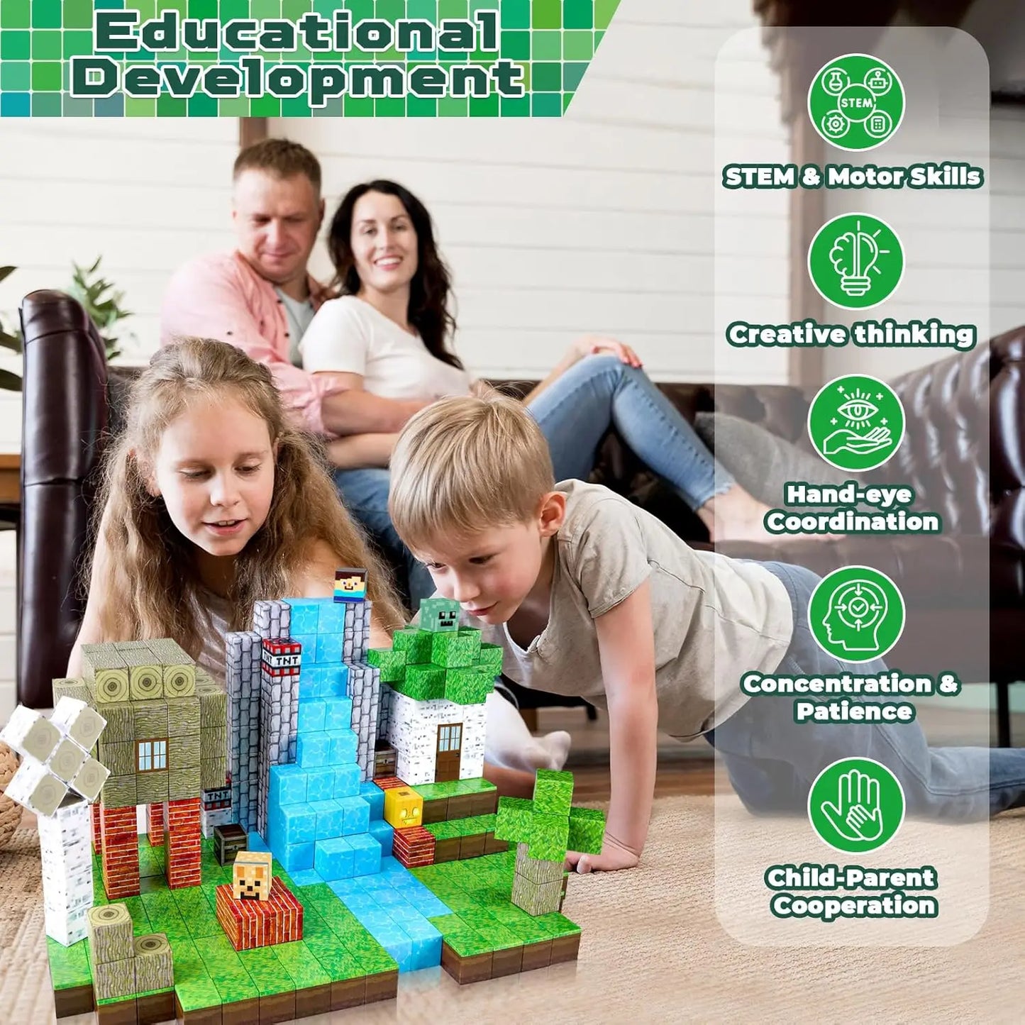Belvania™ Magnetic Building Blocks