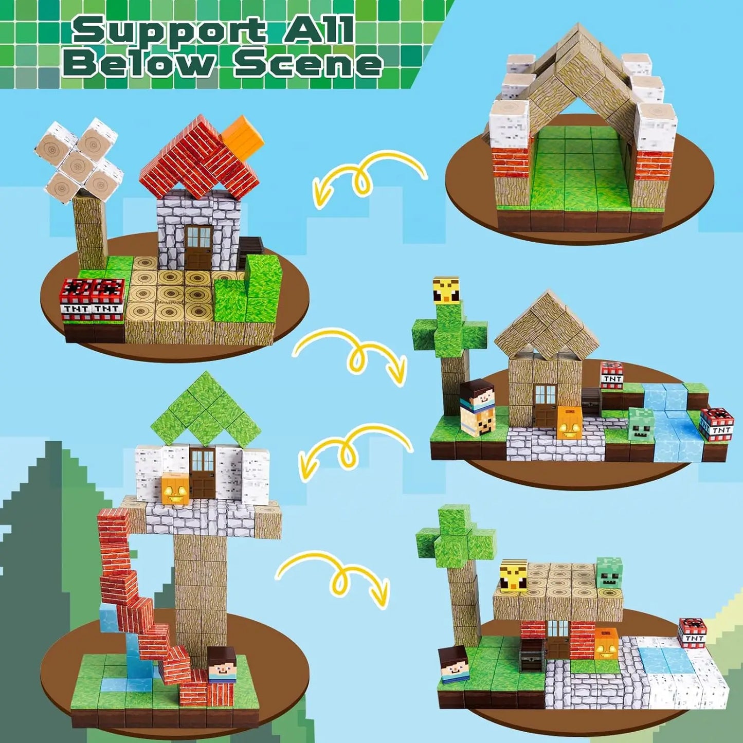 Belvania™ Magnetic Building Blocks