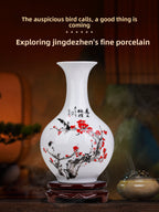 Jingdezhen ceramic vase decorations